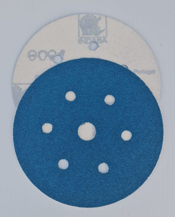 INDASA Velcro 150mm Zirconia Sanding Discs